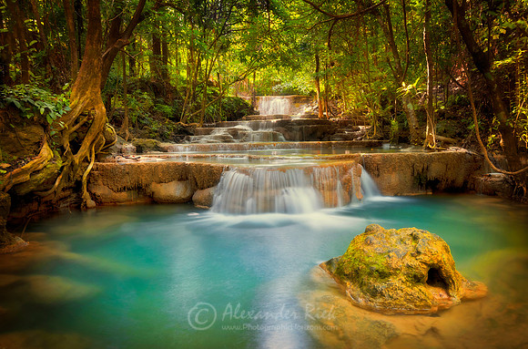 Huay Mae Khamin Waterfall 2