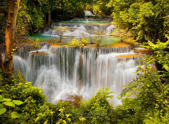 Huay Mae Khamin Waterfall 4