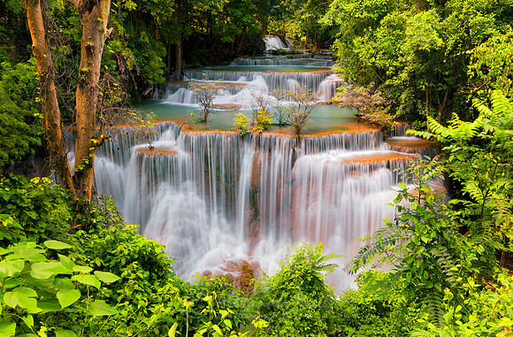 Huay Mae Khamin Waterfall 3